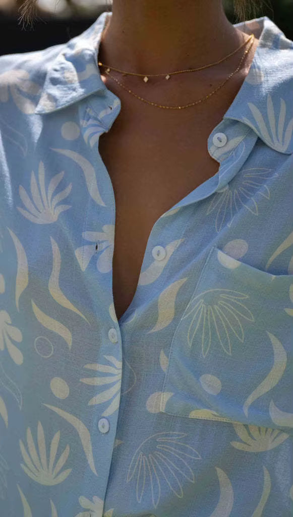 Stylish and Simple Digital Print Shirt Set